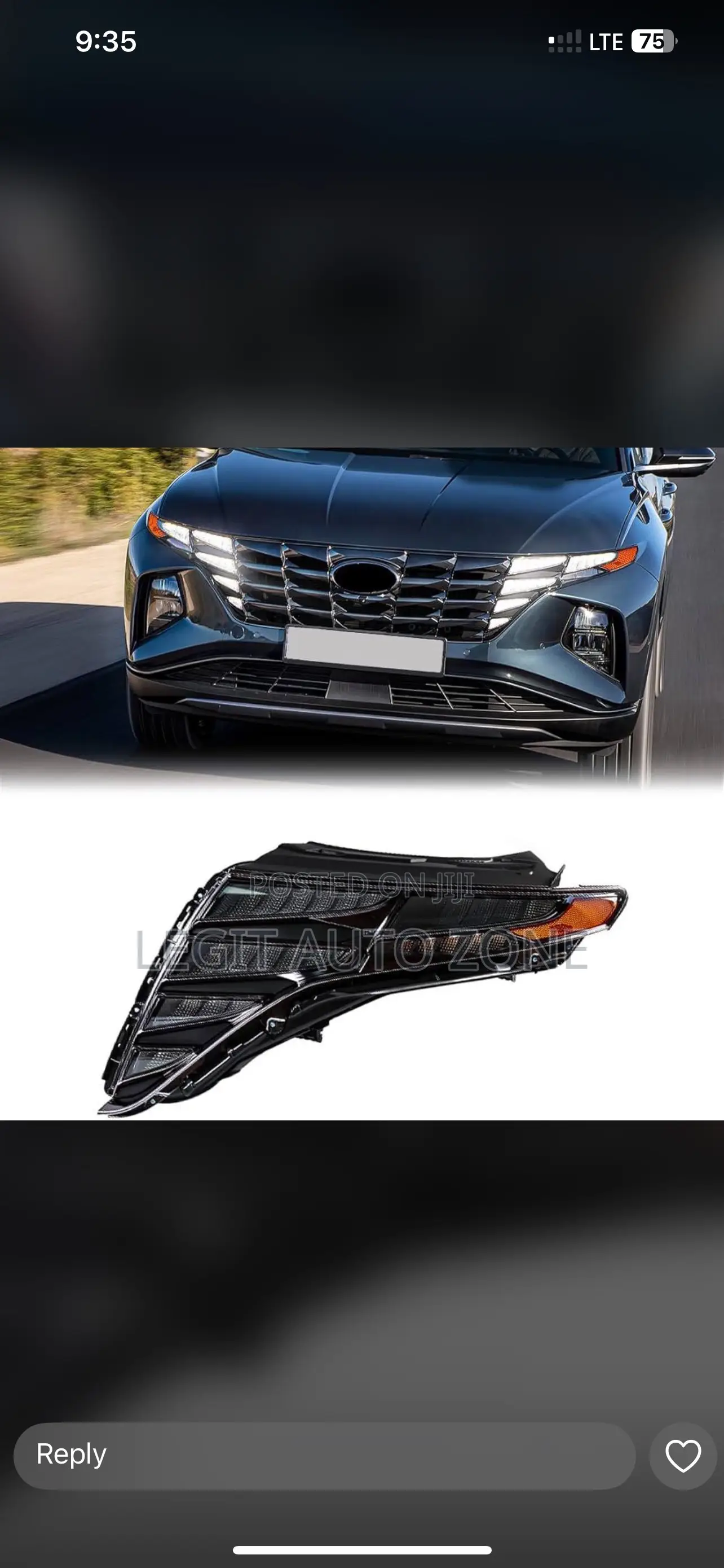 Hyundai Tucson 2022,2023,2024 Headlight