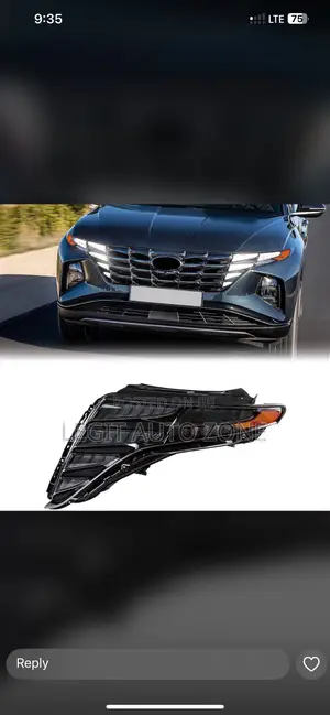 Hyundai Tucson 2022,2023,2024 Headlight