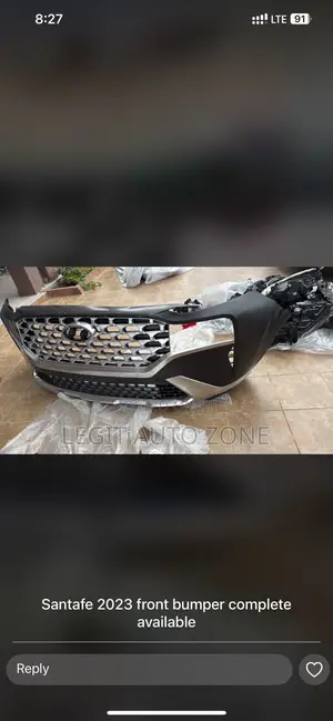 Hyundai Santafe 2022,2023,2024 Front Bumper Complete
