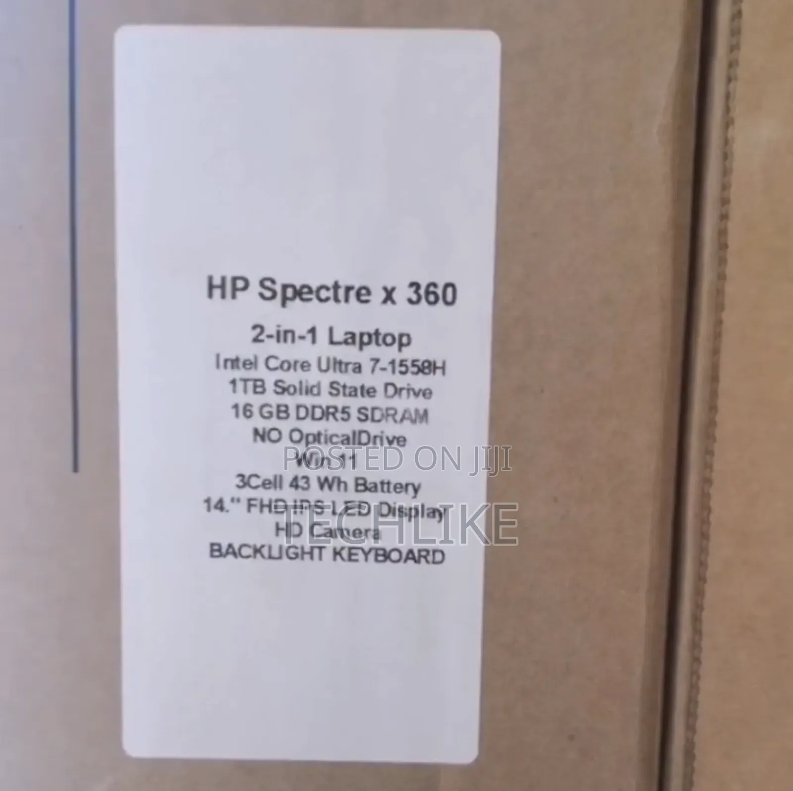 New Laptop HP Spectre 14 16GB Intel Core Ultra 7 SSD 1T