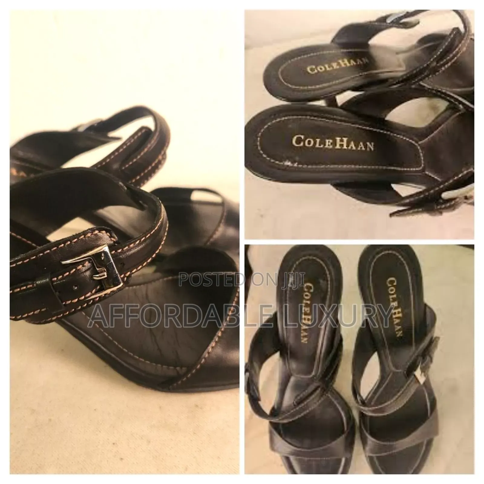 Luxury Designer American Cole Haan Low Heel Slide Sandals