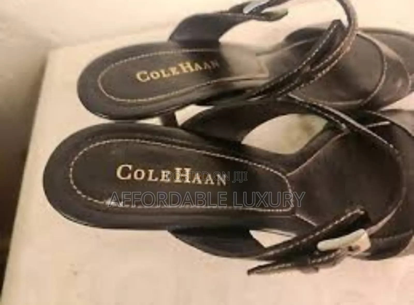 Luxury Designer American Cole Haan Low Heel Slide Sandals