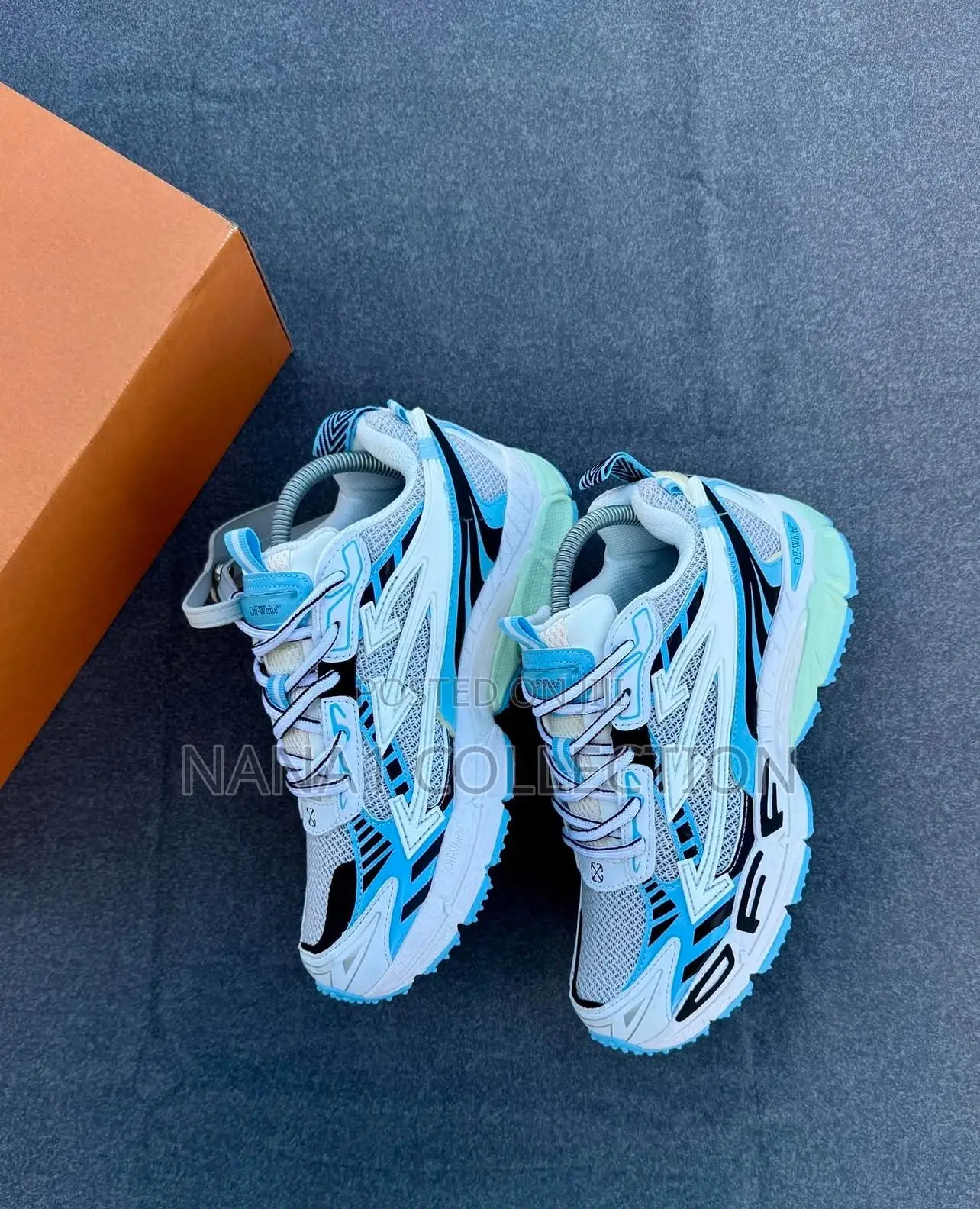 Off-White Be Right Back Silver White