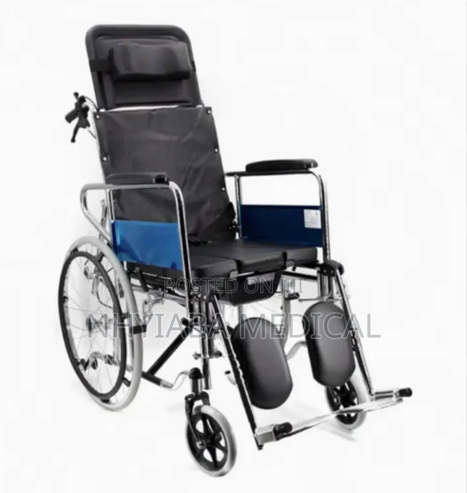 Wheelchair Long Back Commode