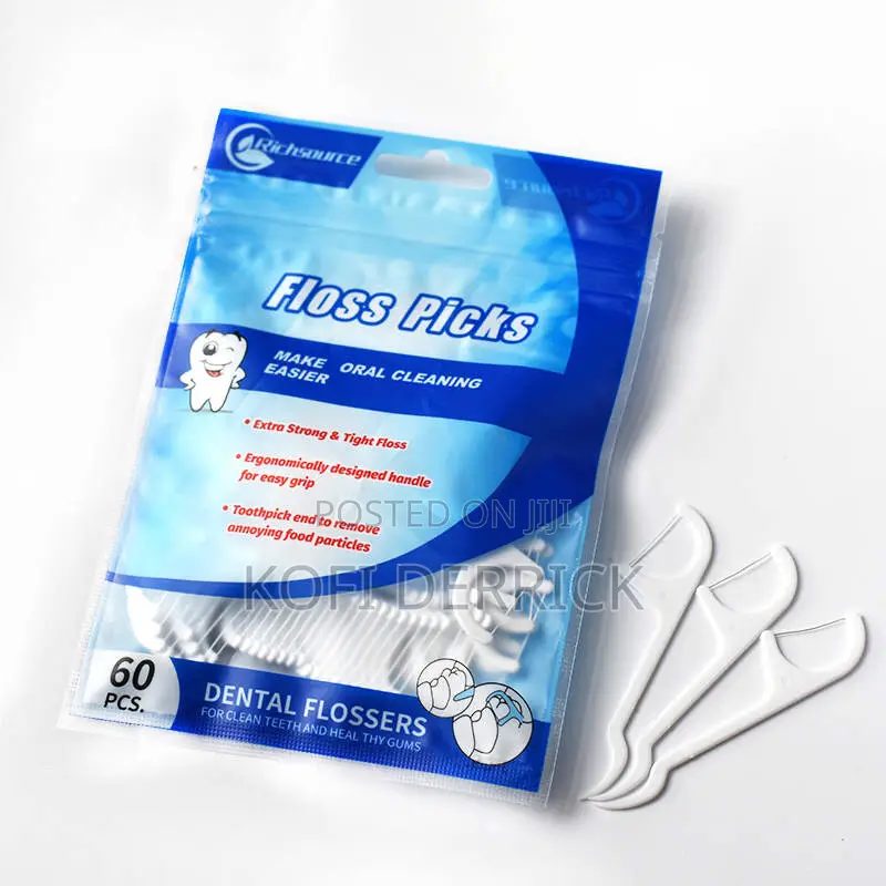Dental Floss Picks (60pcs) - Mint
