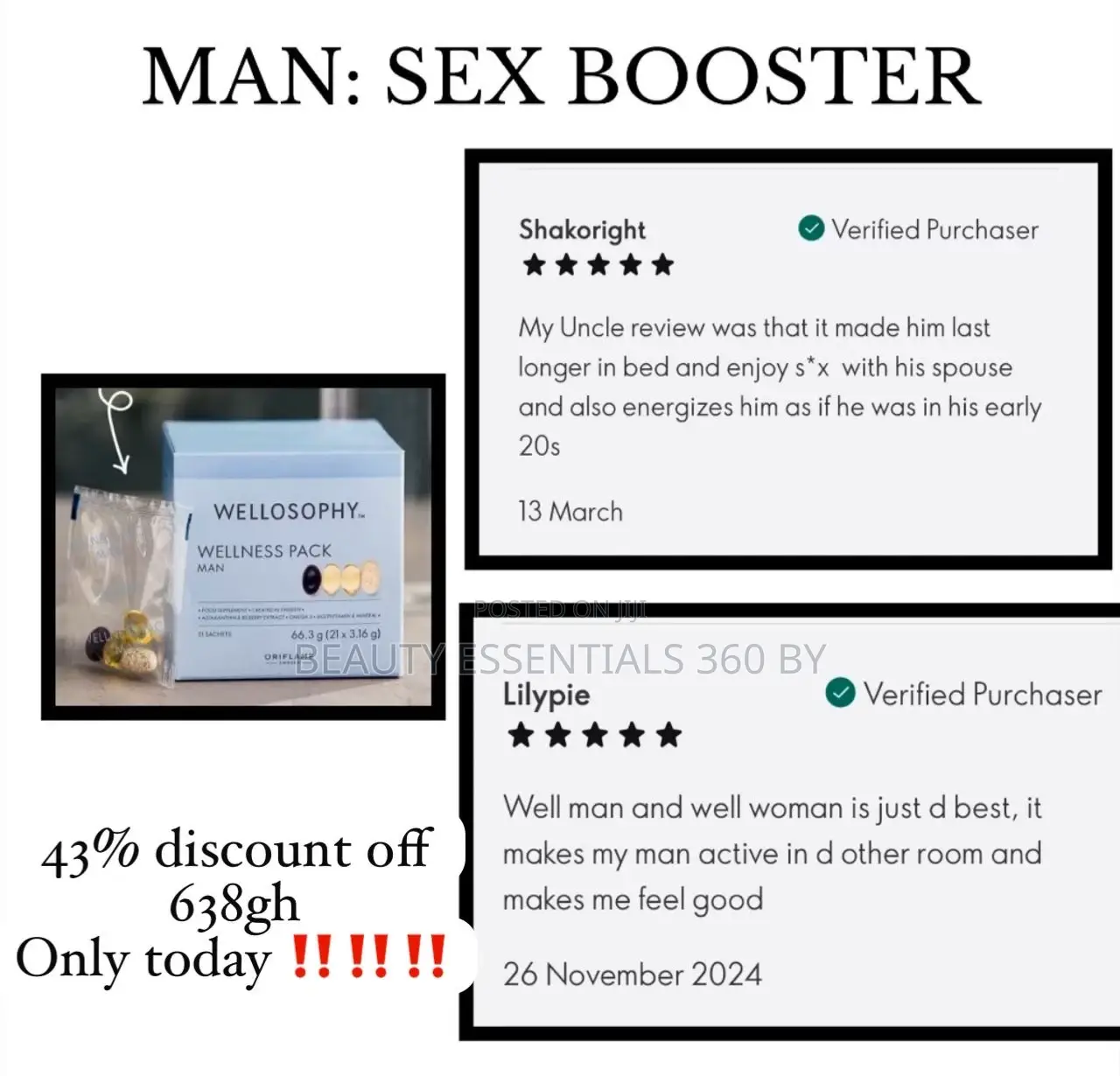 Wellosophy Wellness Pack Man Woman