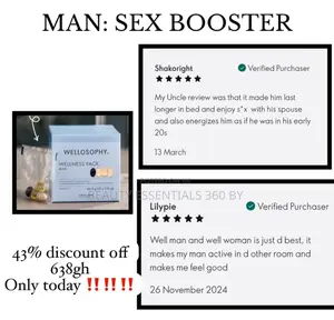Wellosophy Wellness Pack Man Woman