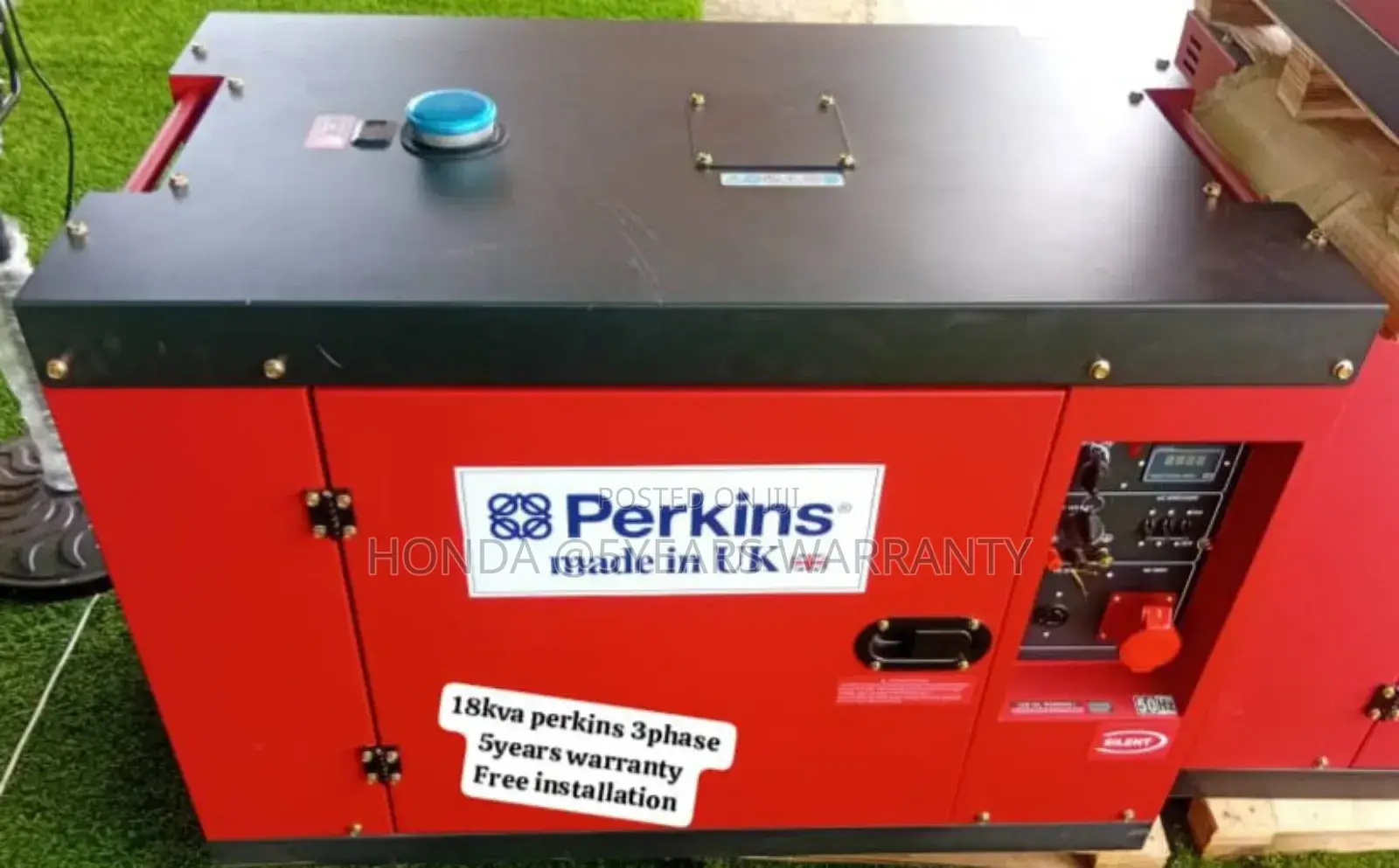 Powering Tomorrow 18kva Perkins 20000watt 3phase Generator