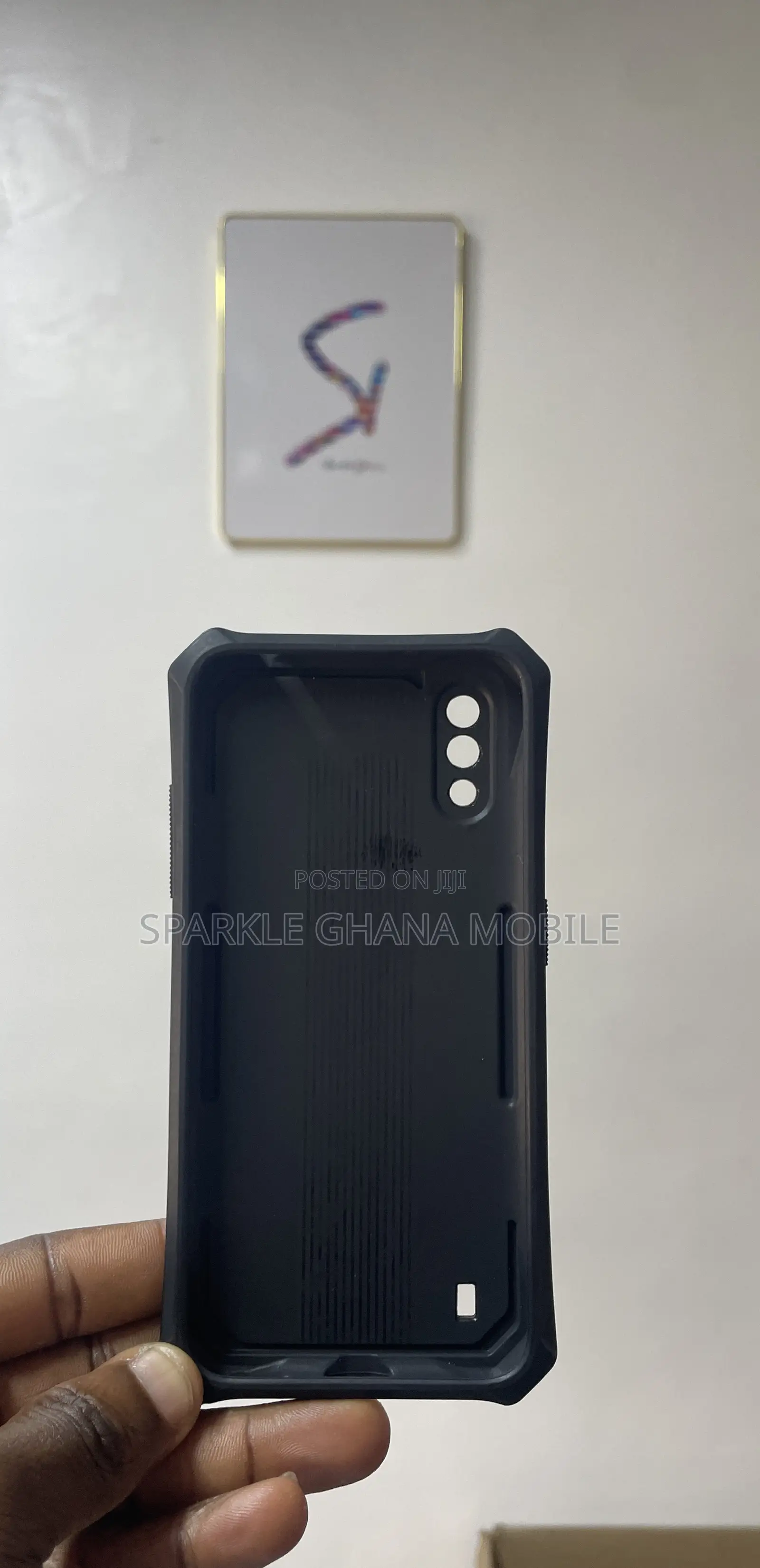 Samsung Galaxy A01 (Protective Case) Black Back Case