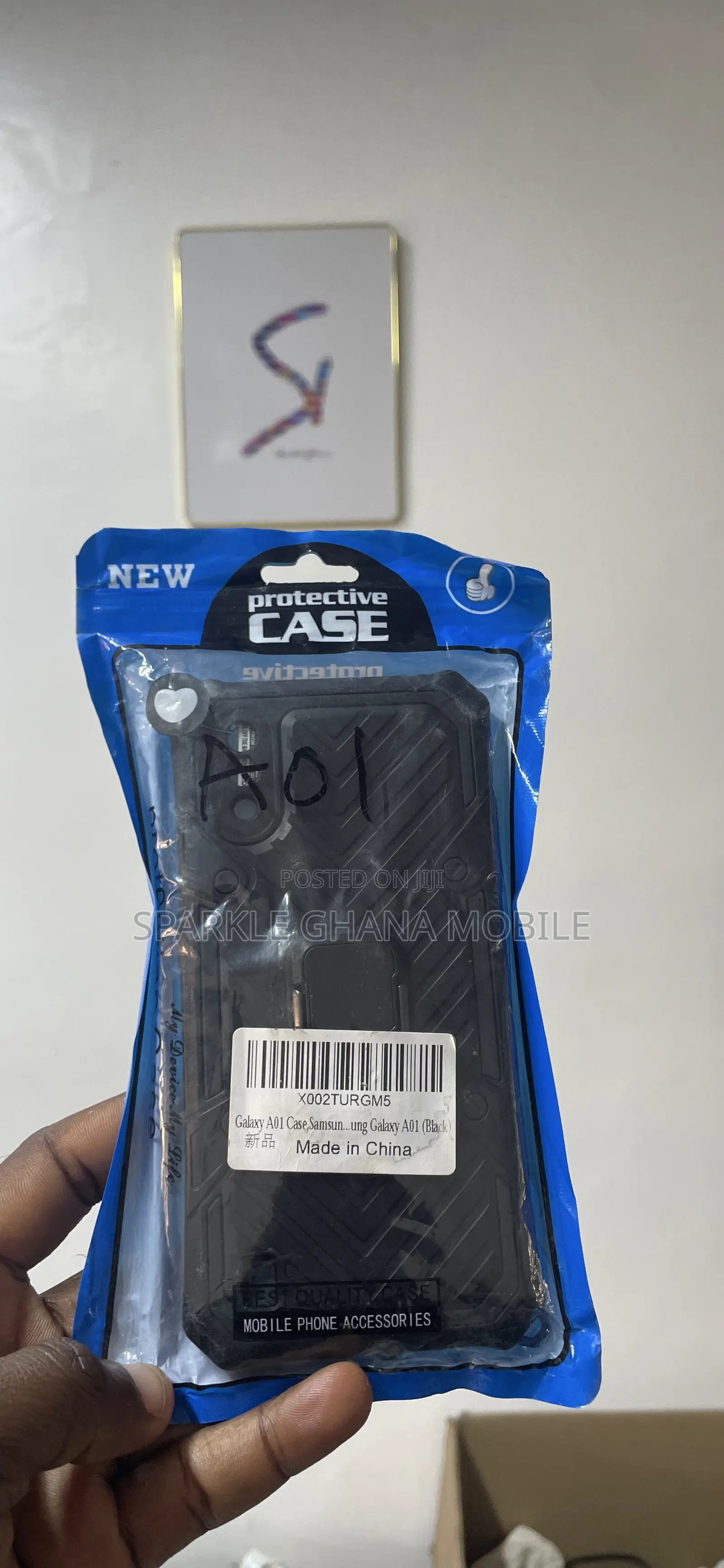 Samsung Galaxy A01 (Protective Case) Black Back Case