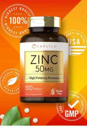 Zinc 50mg | 300
Tablets