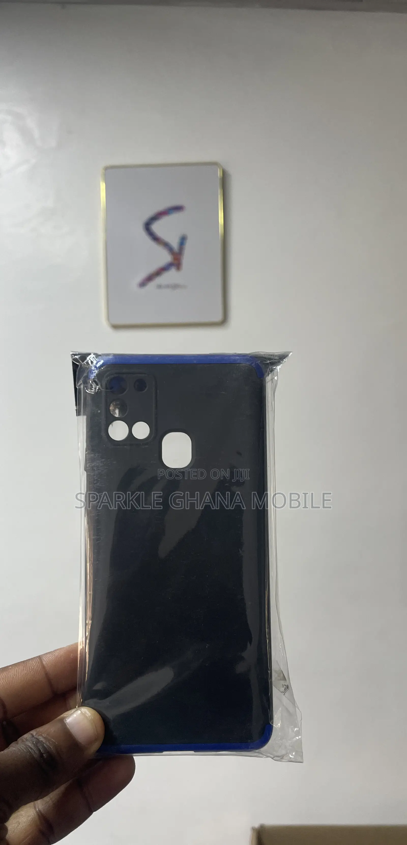 Samsung Galaxy A21s (Solimo Bumper Case) Black Back Case