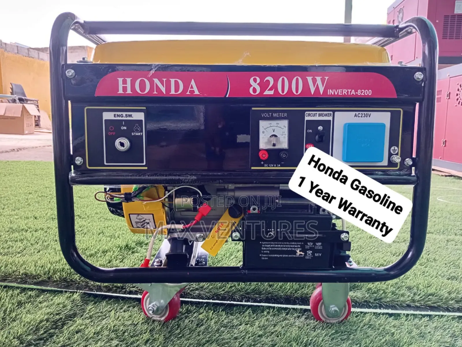 Honda 7.2kva Inverter Fuel Efficient Gasoline Generator
