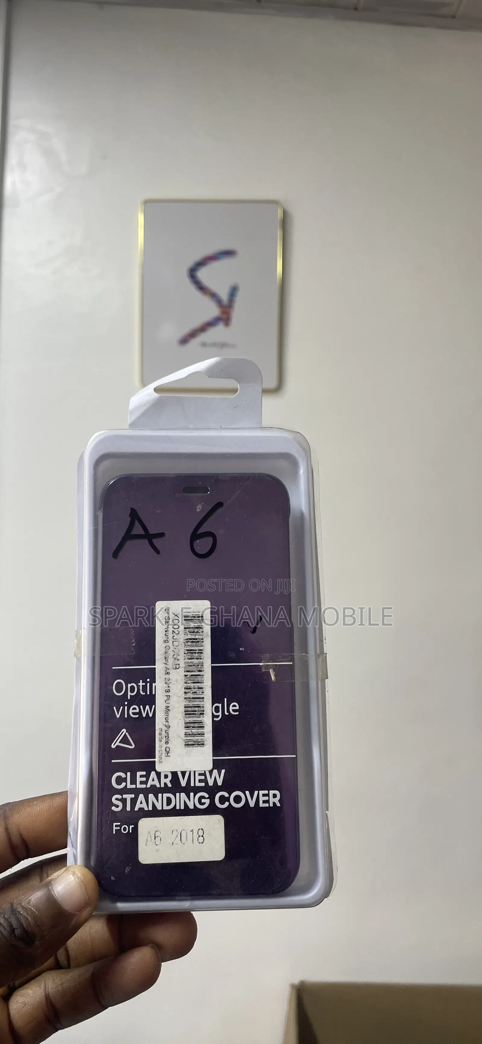 Samsung Galaxy A6 (2018) Pu Mirror Case