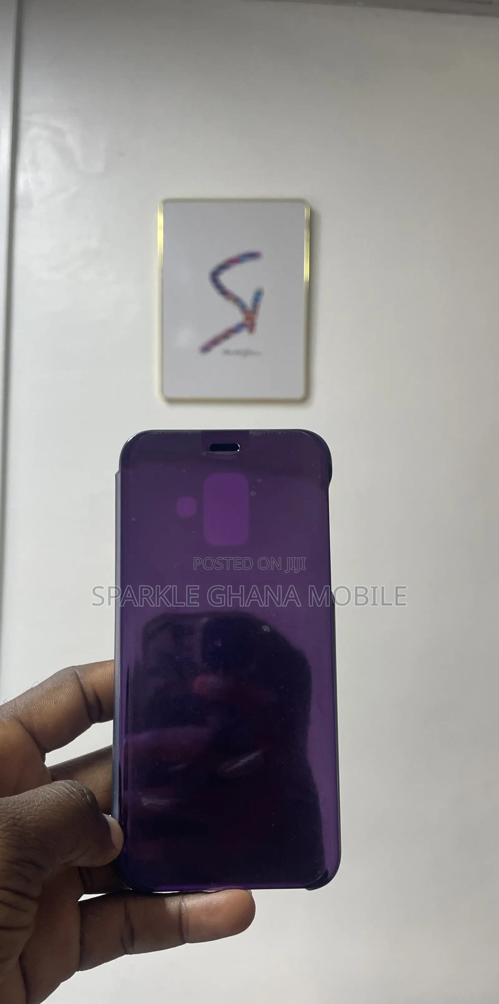 Samsung Galaxy A6 (2018) Pu Mirror Case