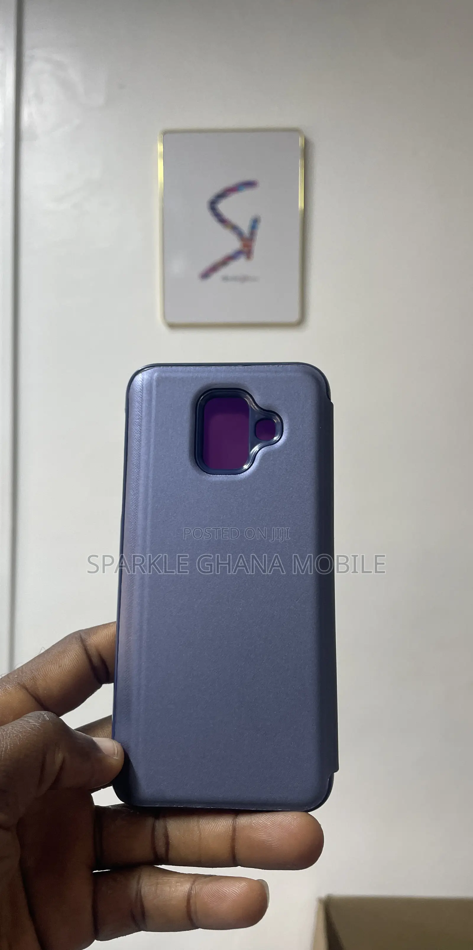 Samsung Galaxy A6 (2018) Pu Mirror Case