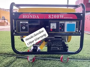 Honda 7.2kva Gasoline Emergency Power Backup Generator Japan