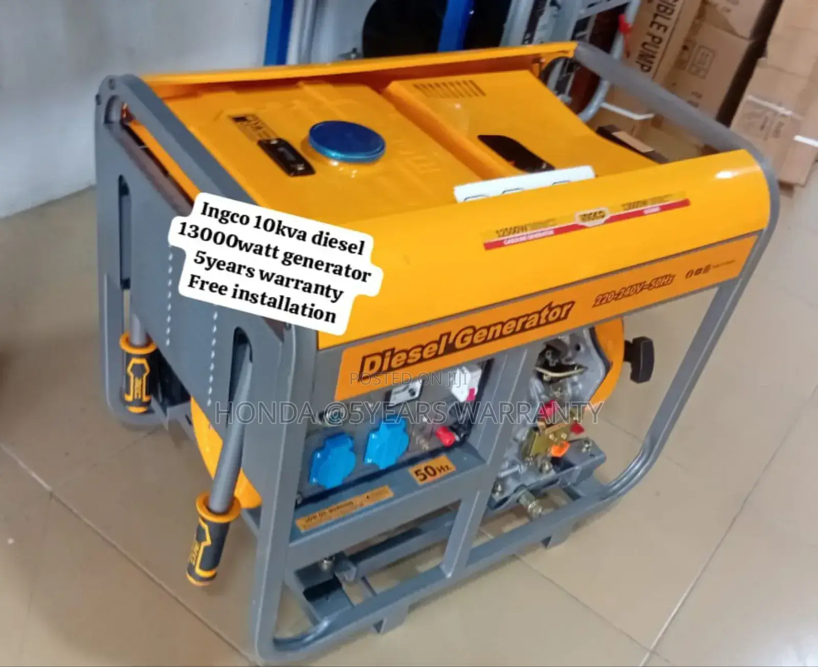 Sustainable Energy Solution Ingco 10kva 13000watt Diesel