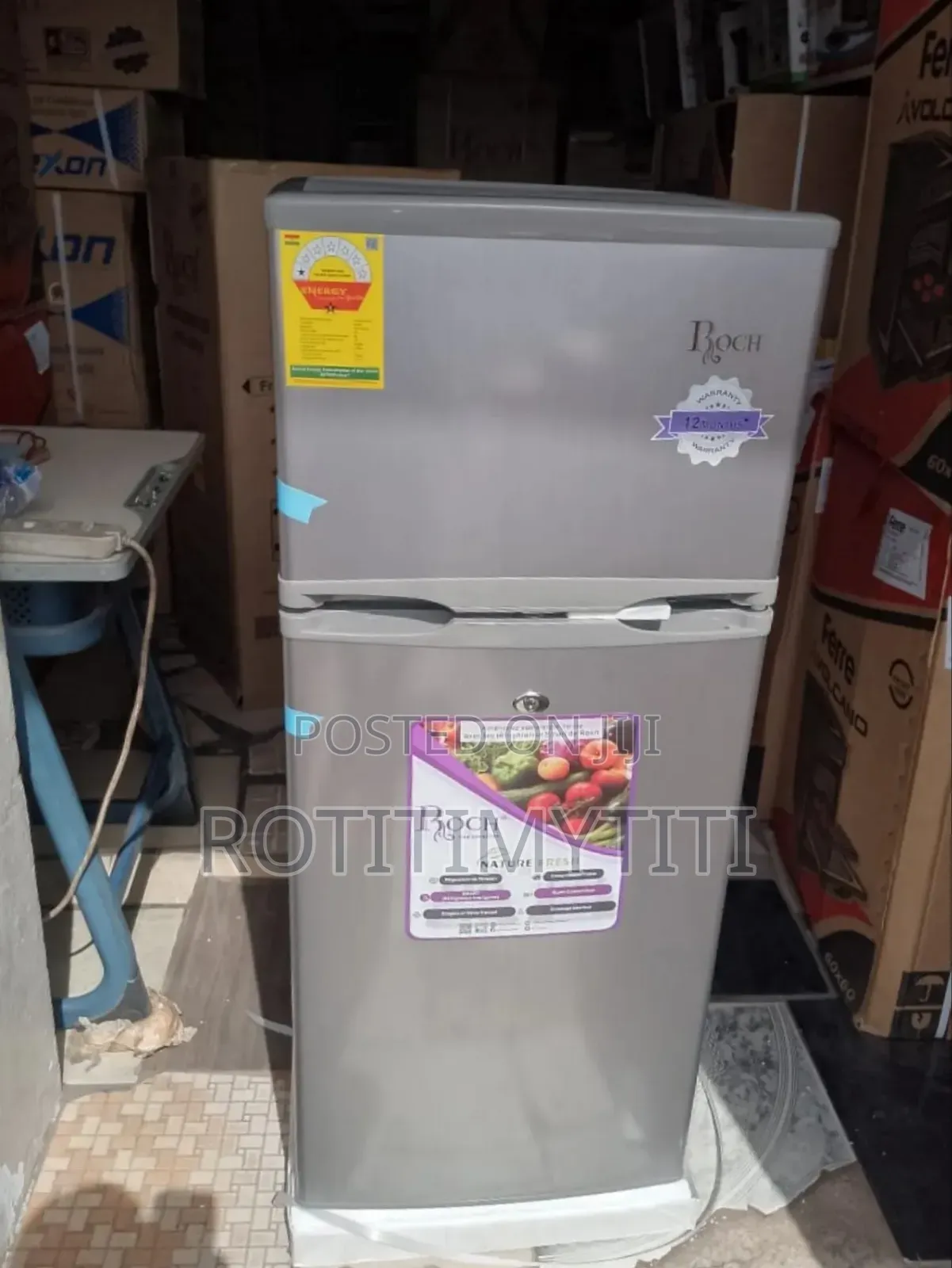Have a Feel of the Fast Cooling Roch 117liters Refrigerator