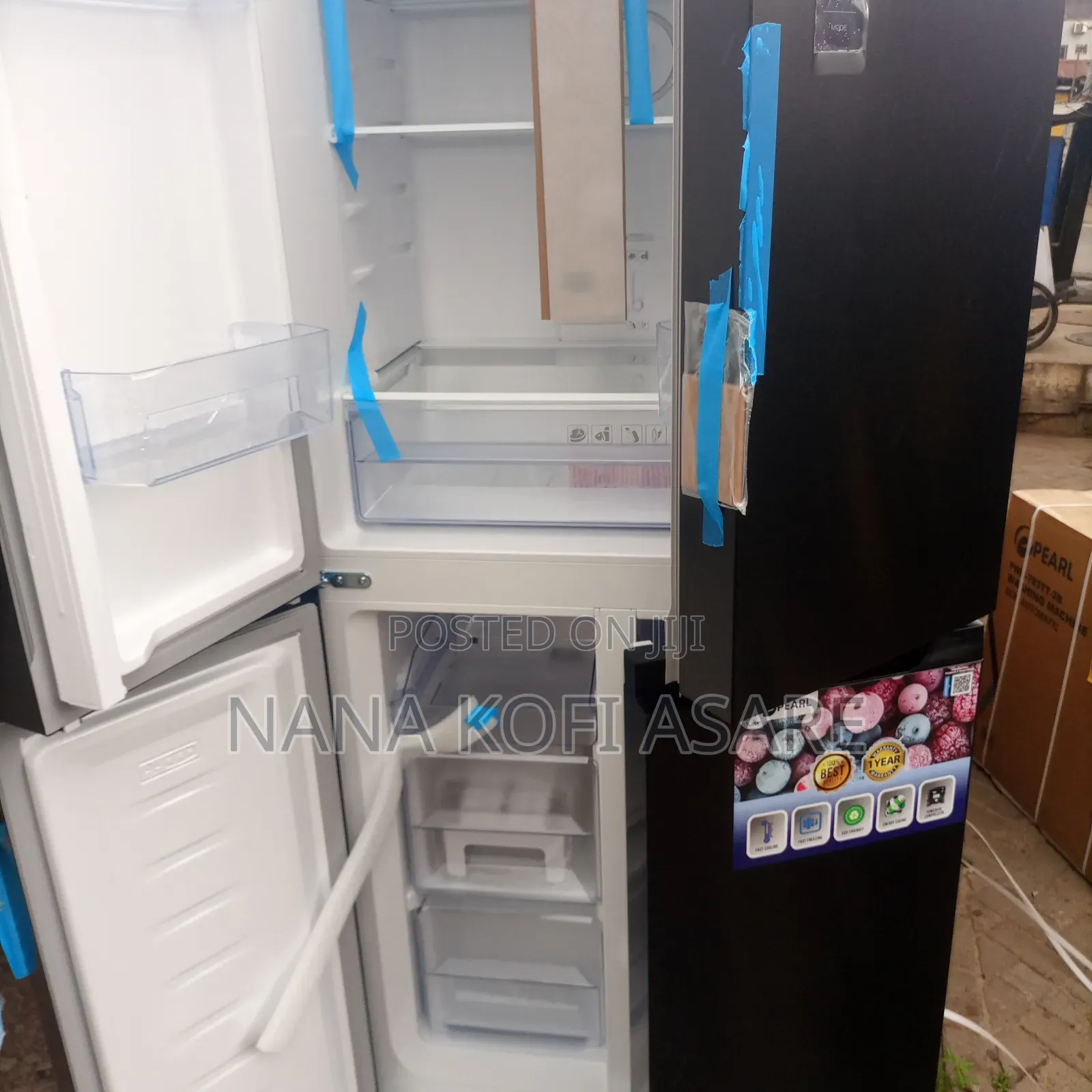 Pearl 400litres 4doors Refrigerator