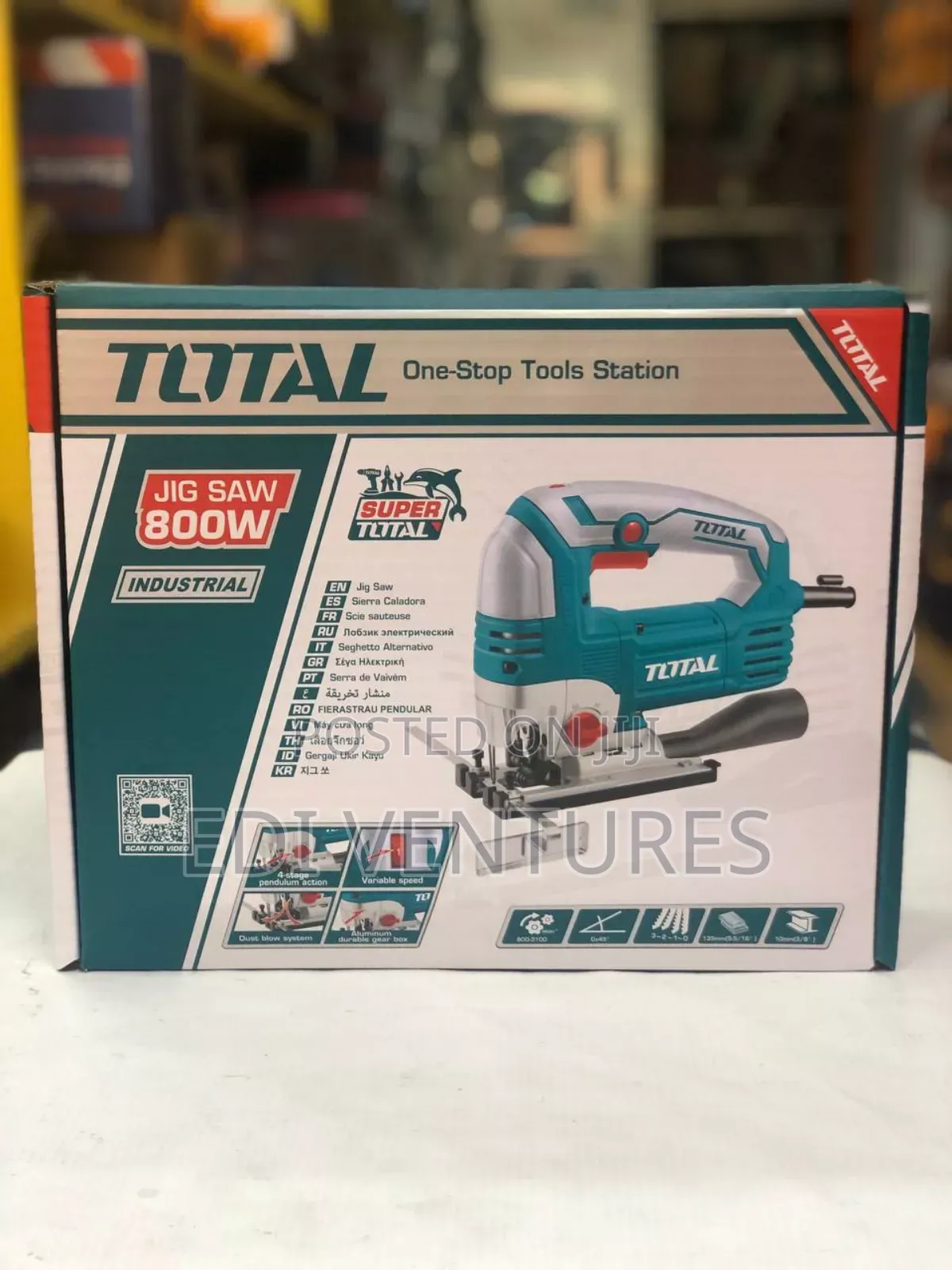 Total 800w Jig Saw (Max Power Grade)
