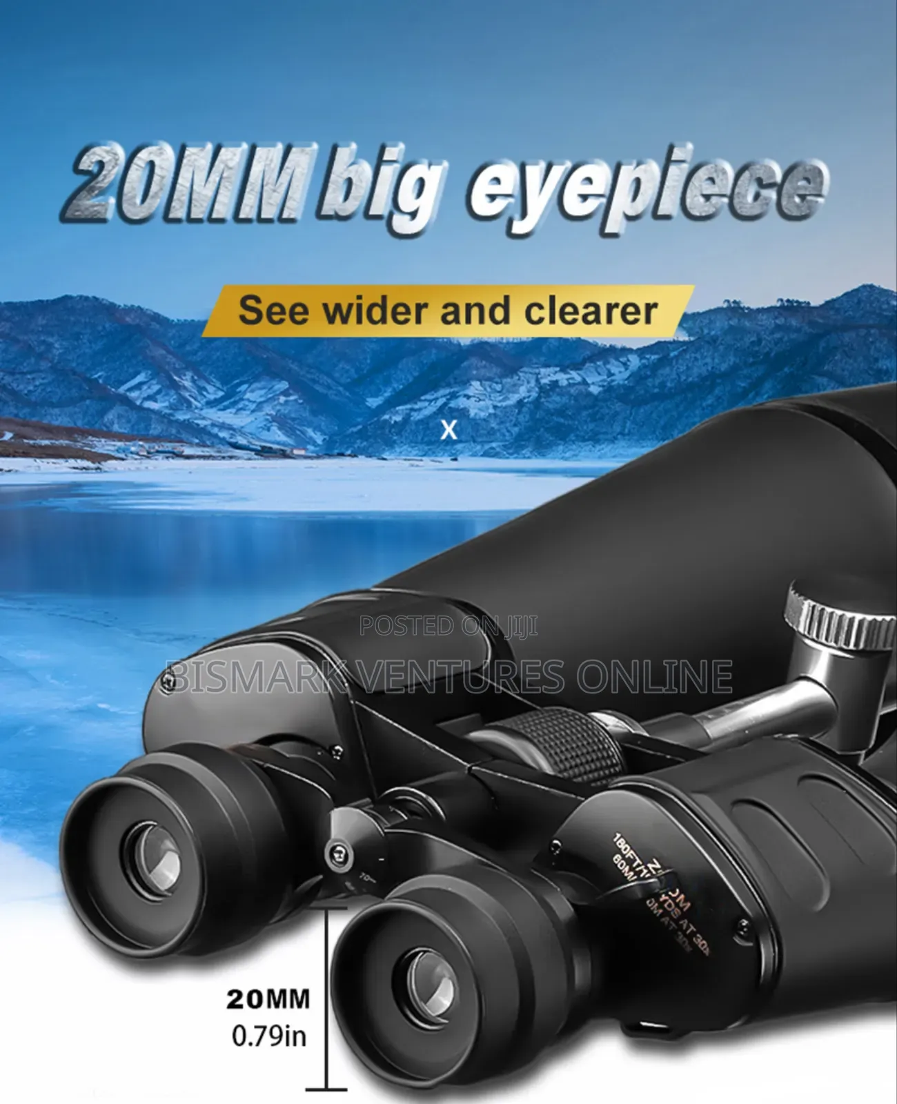 25-55x Zoom Out High Power Binocular Heavy Duty