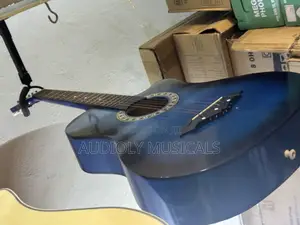 Acoustic Guitar Blue