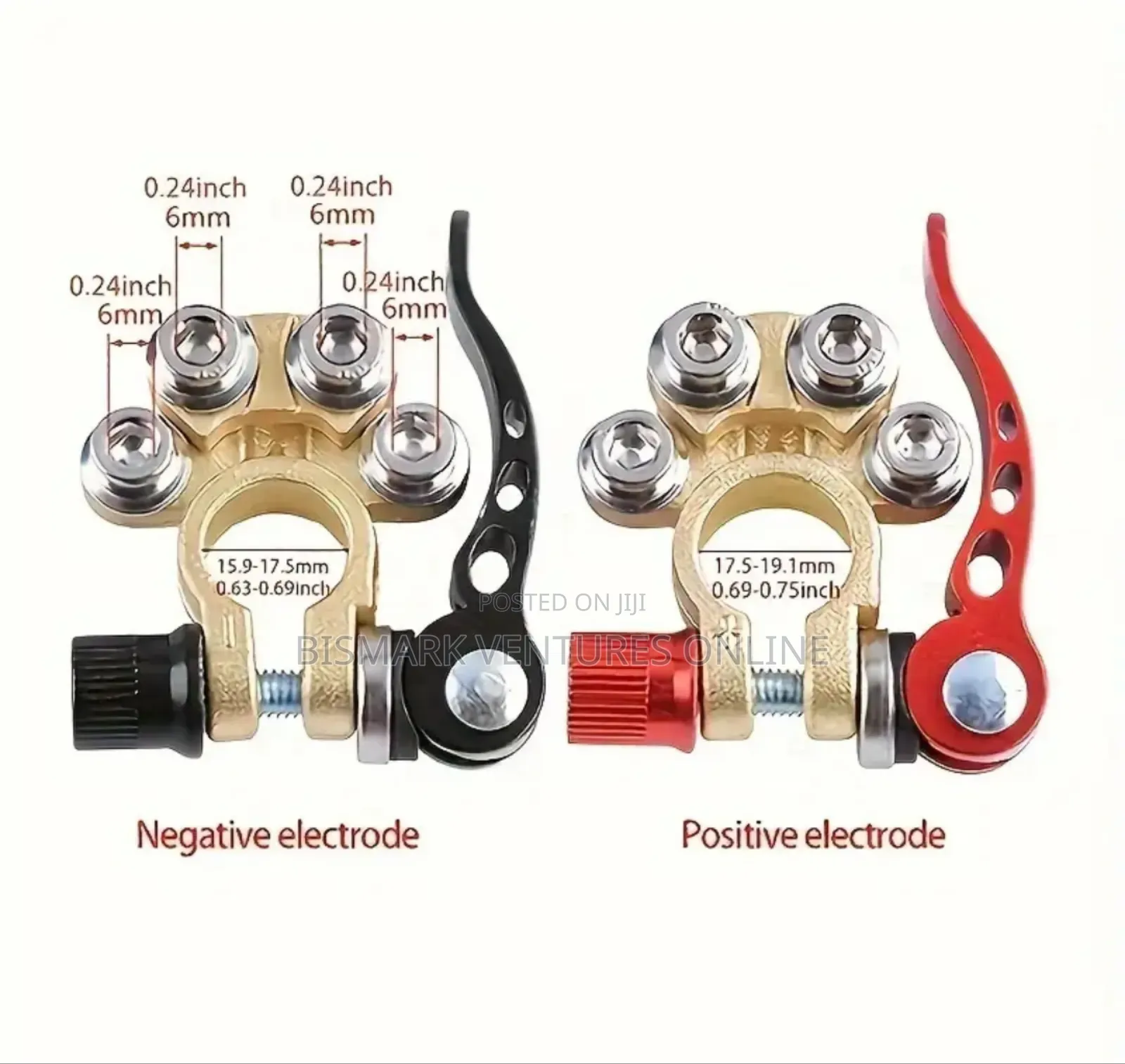 Car Battery Terminal Clamp Connectors