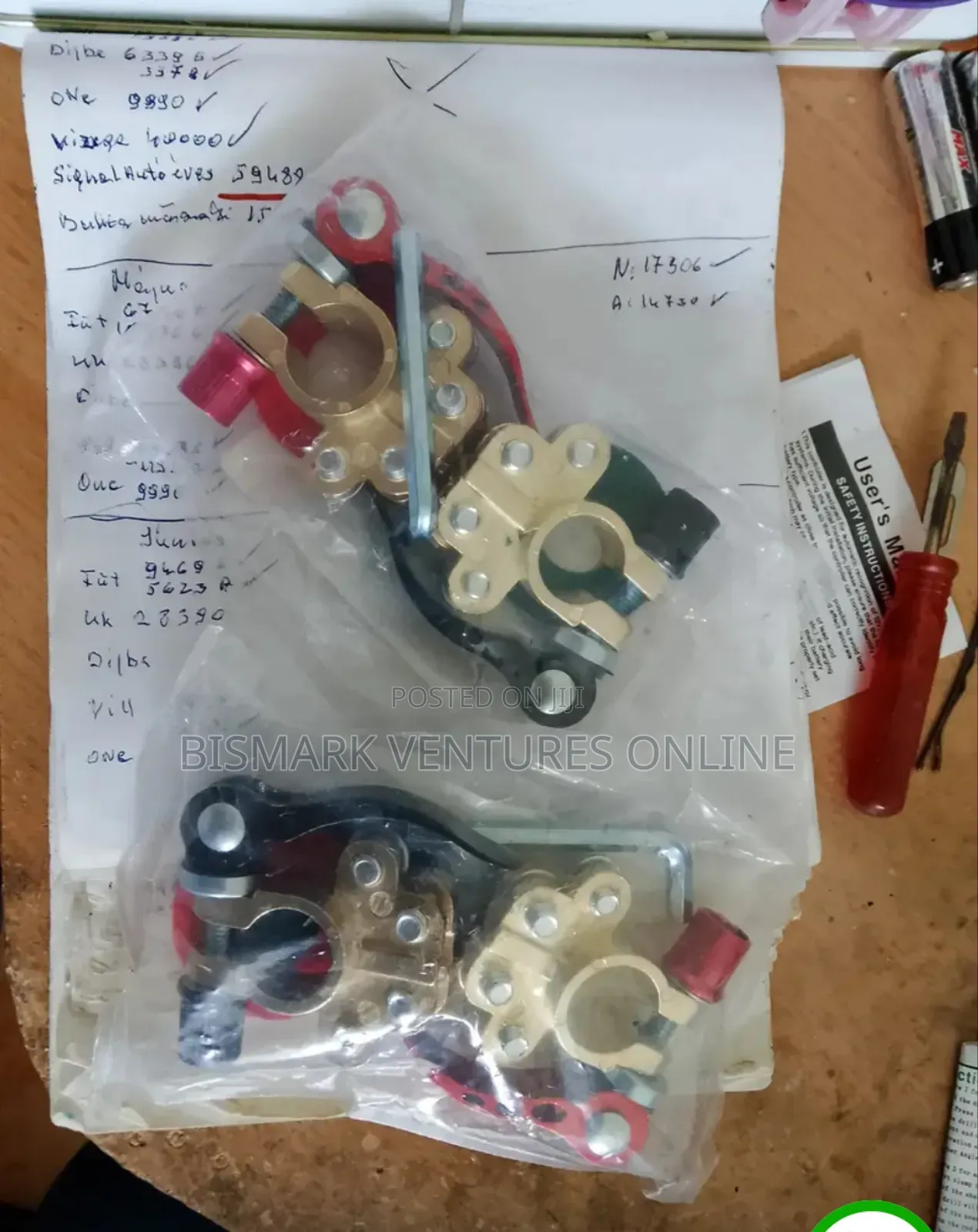 Car Battery Terminal Clamp Connectors