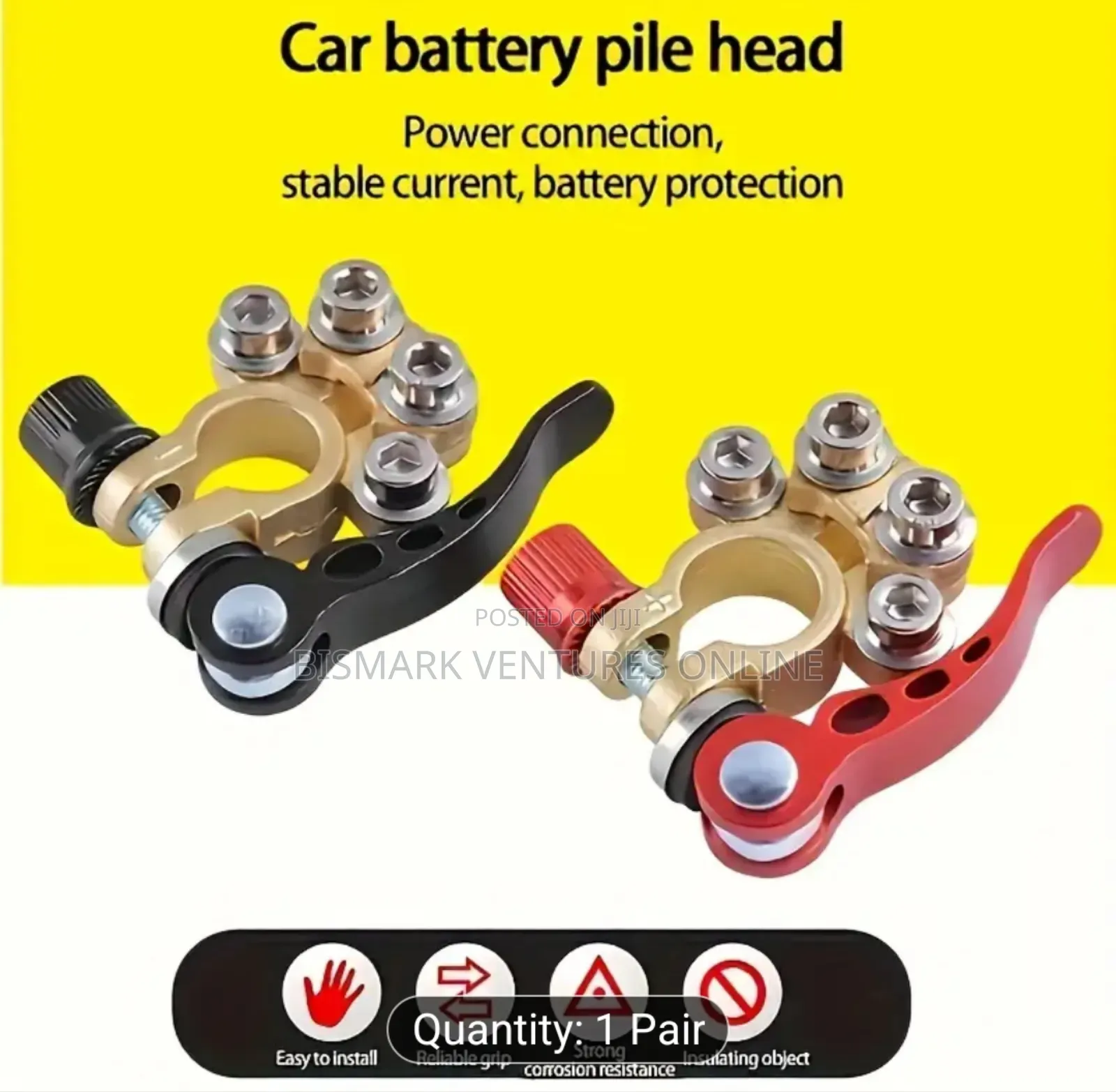 Car Battery Terminal Clamp Connectors