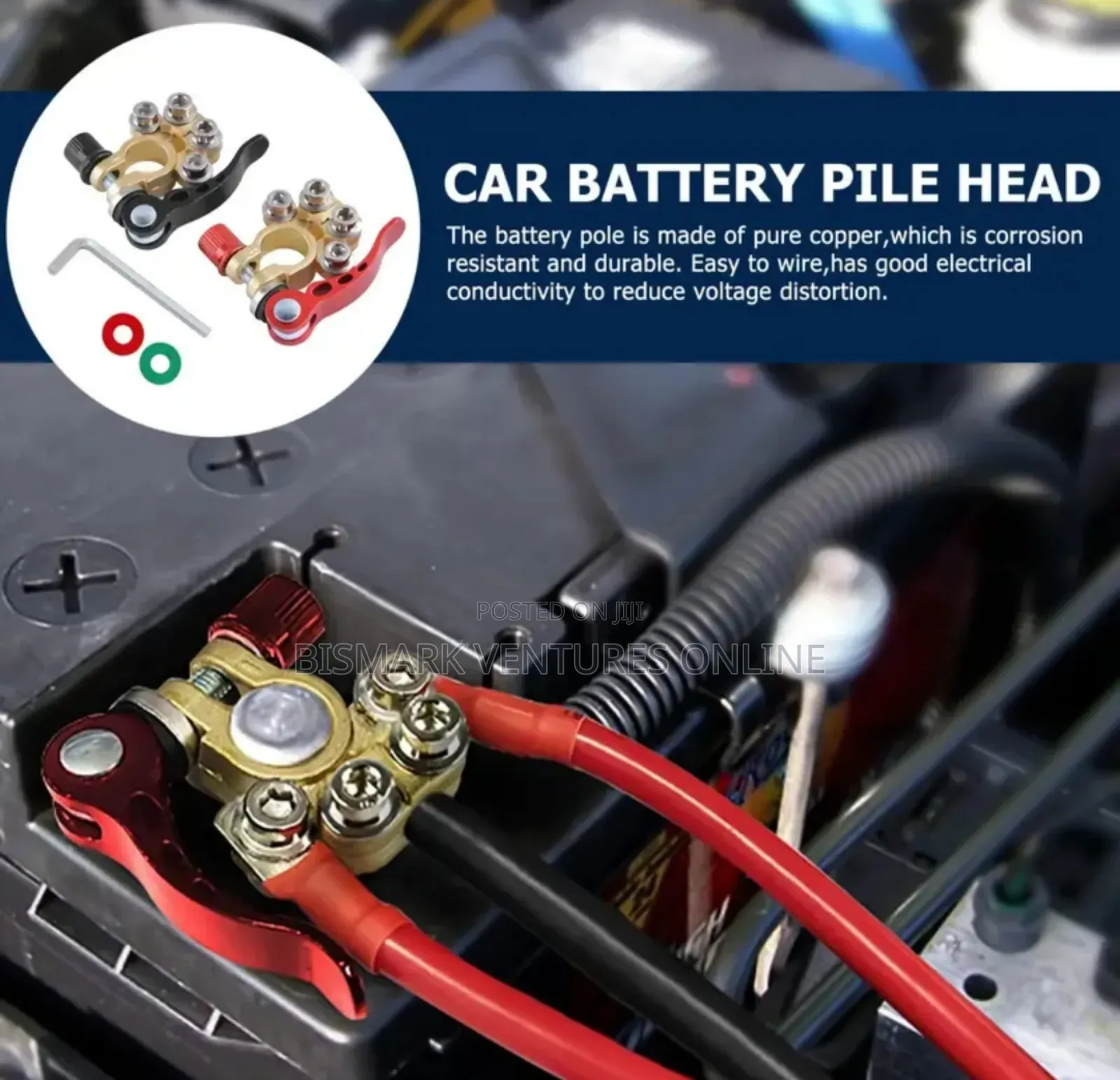 Car Battery Terminal Clamp Connectors