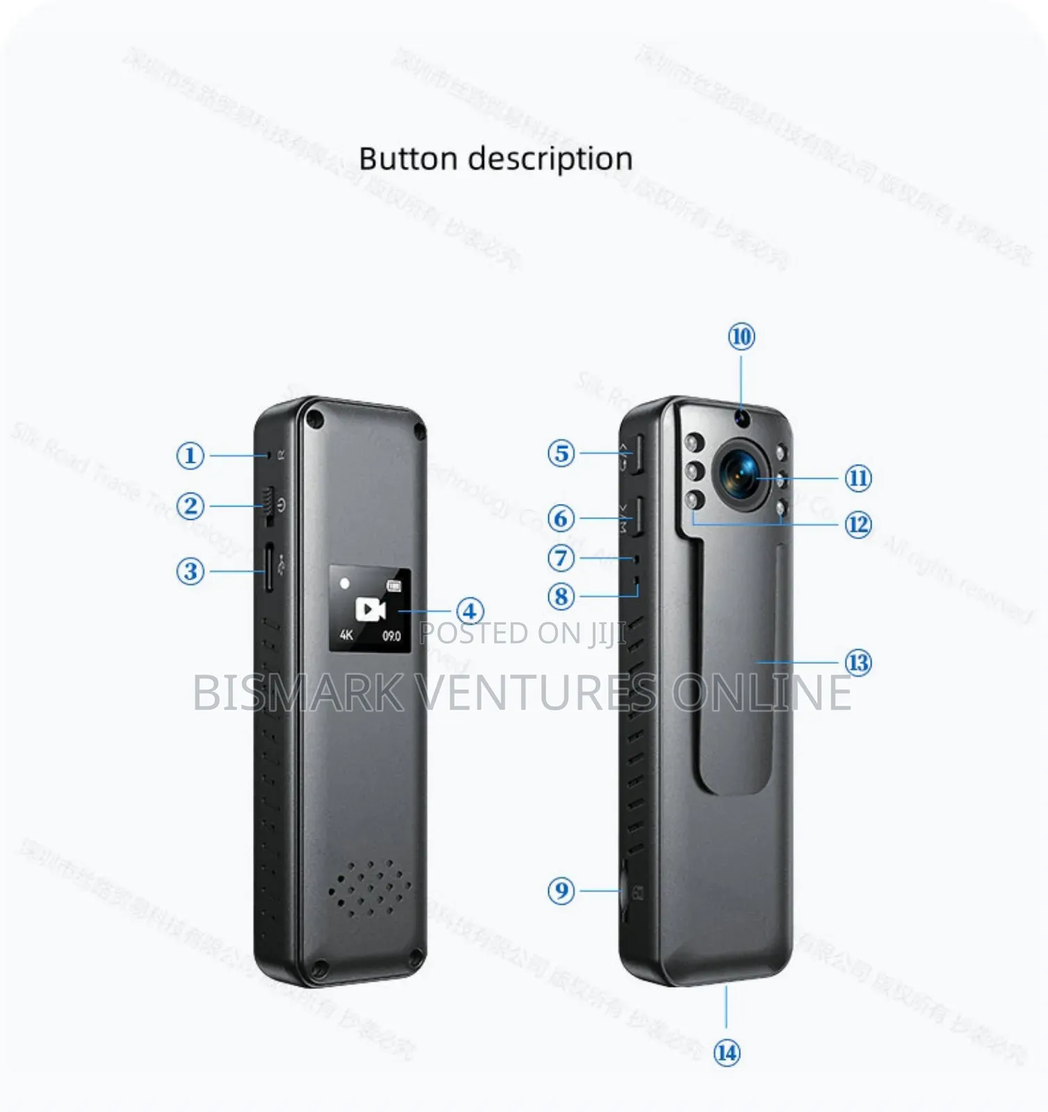 30mp Hd Security 4k Body Camera
