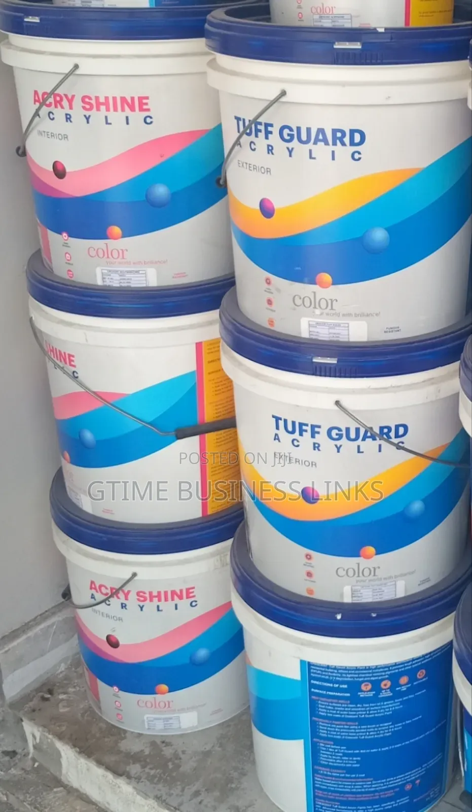 Tuff Guard Acrylic Paint (Exterior Wall Painting) - 20l