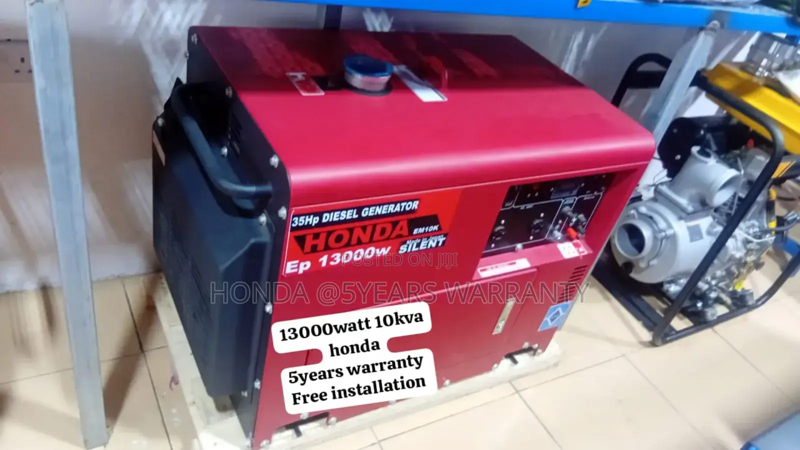 Green Energy for a Brighter Future Honda Generator 13000watt