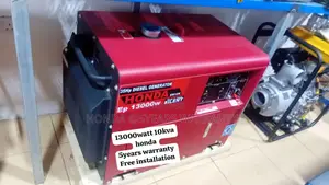 Green Energy for a Brighter Future Honda Generator 13000watt