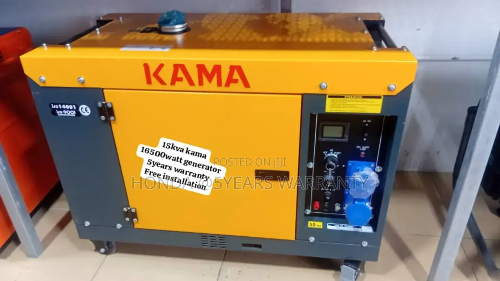 Bright Energy for Sustainable World Kama 15kva 16500watt