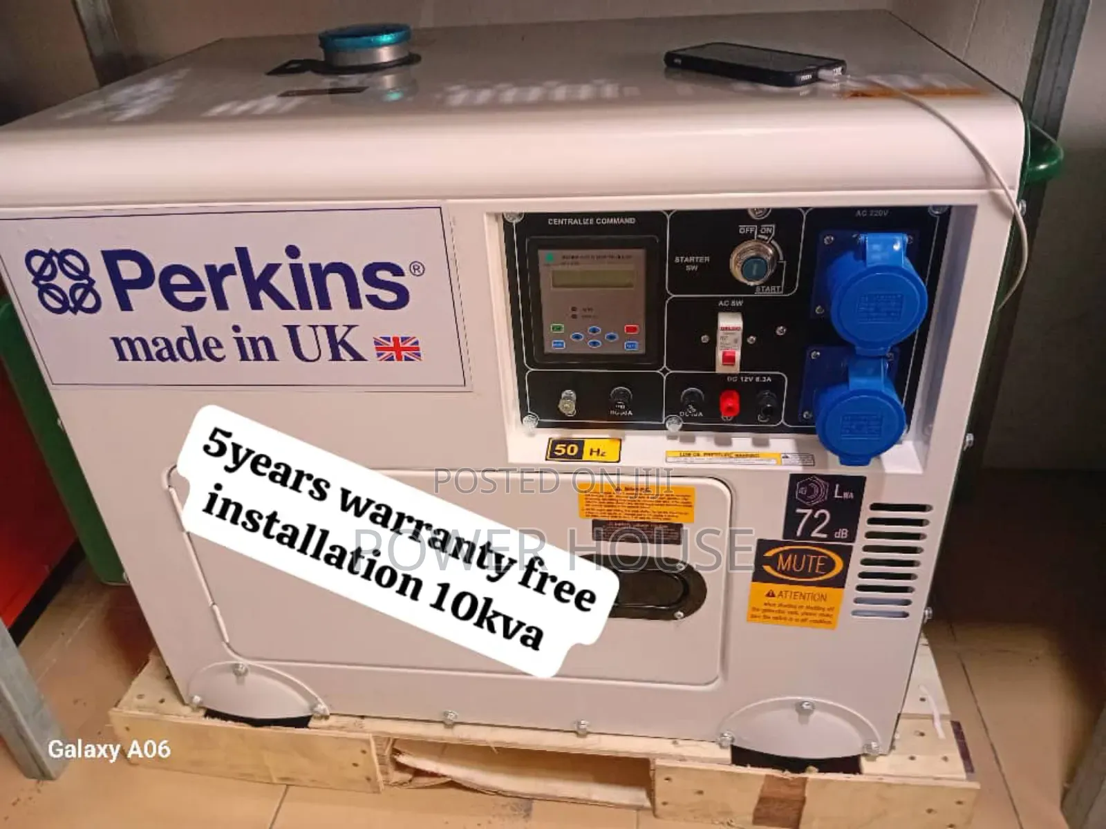 Zone Drco Forge Perkins 10kva Diesel Generator 13000watts