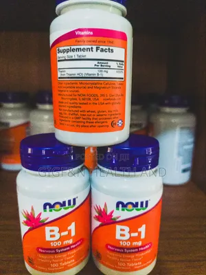 Now Vitamin B-1 100mg/100 Nerves Support(2029 Expiry)