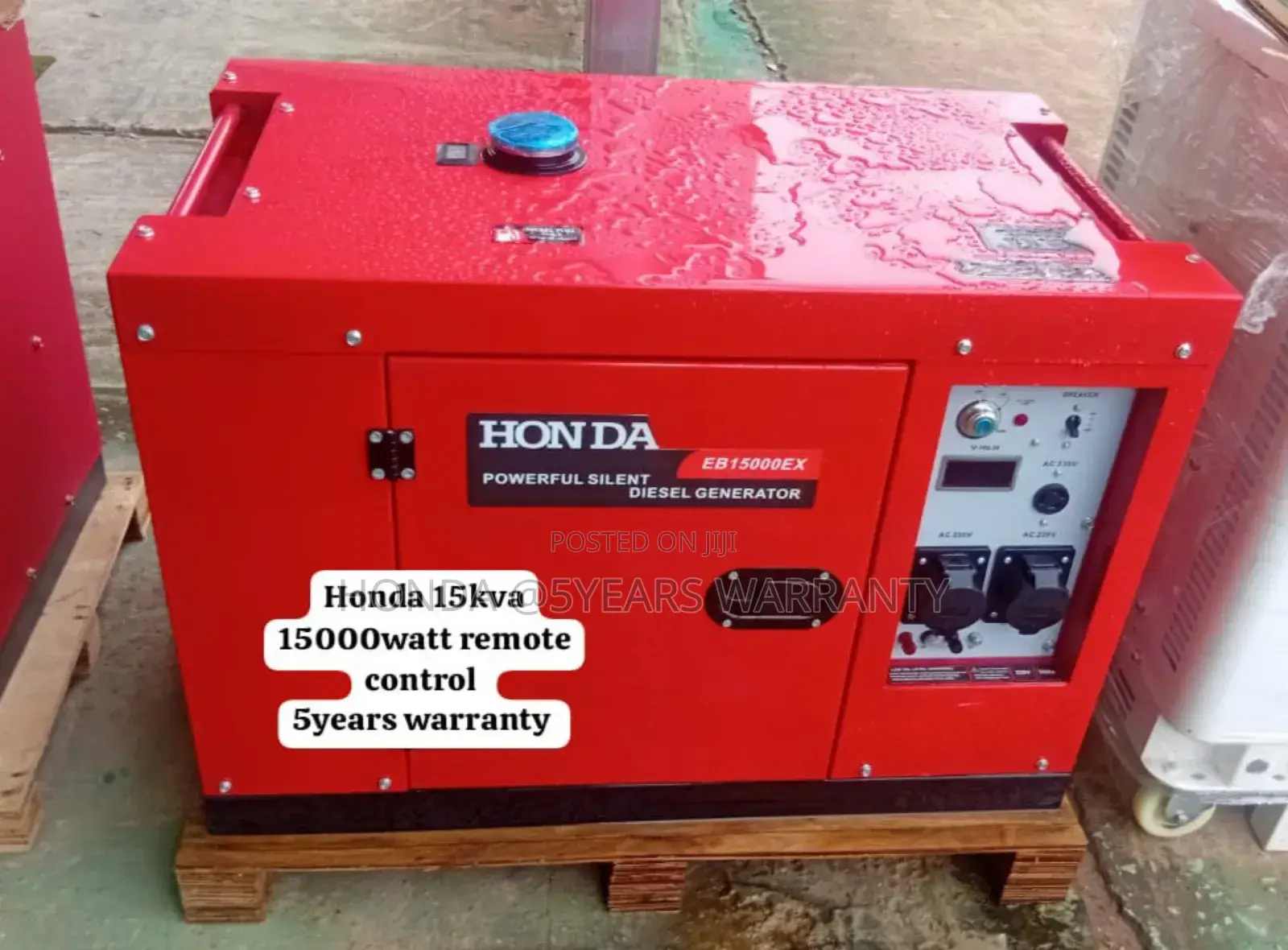 Pure Energy for a Pure Planet Honda 15kva Remote Start 15kva