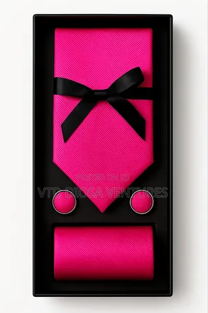 Ties, Cufflinks Pocket Square Set