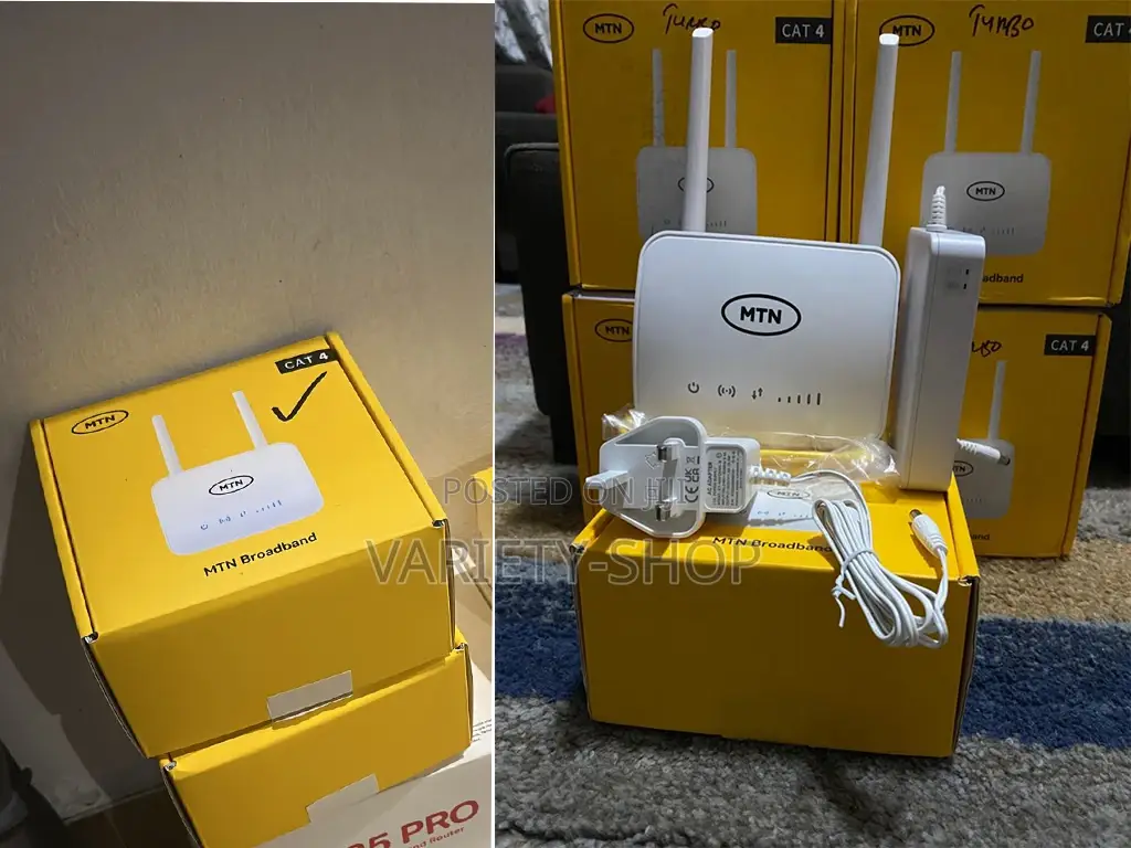 MTN 4g Universal Router(Uses Any Sim Card)