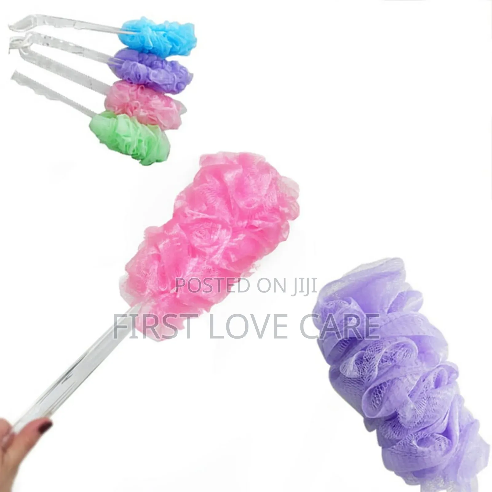 Long Hand Back Scrubber