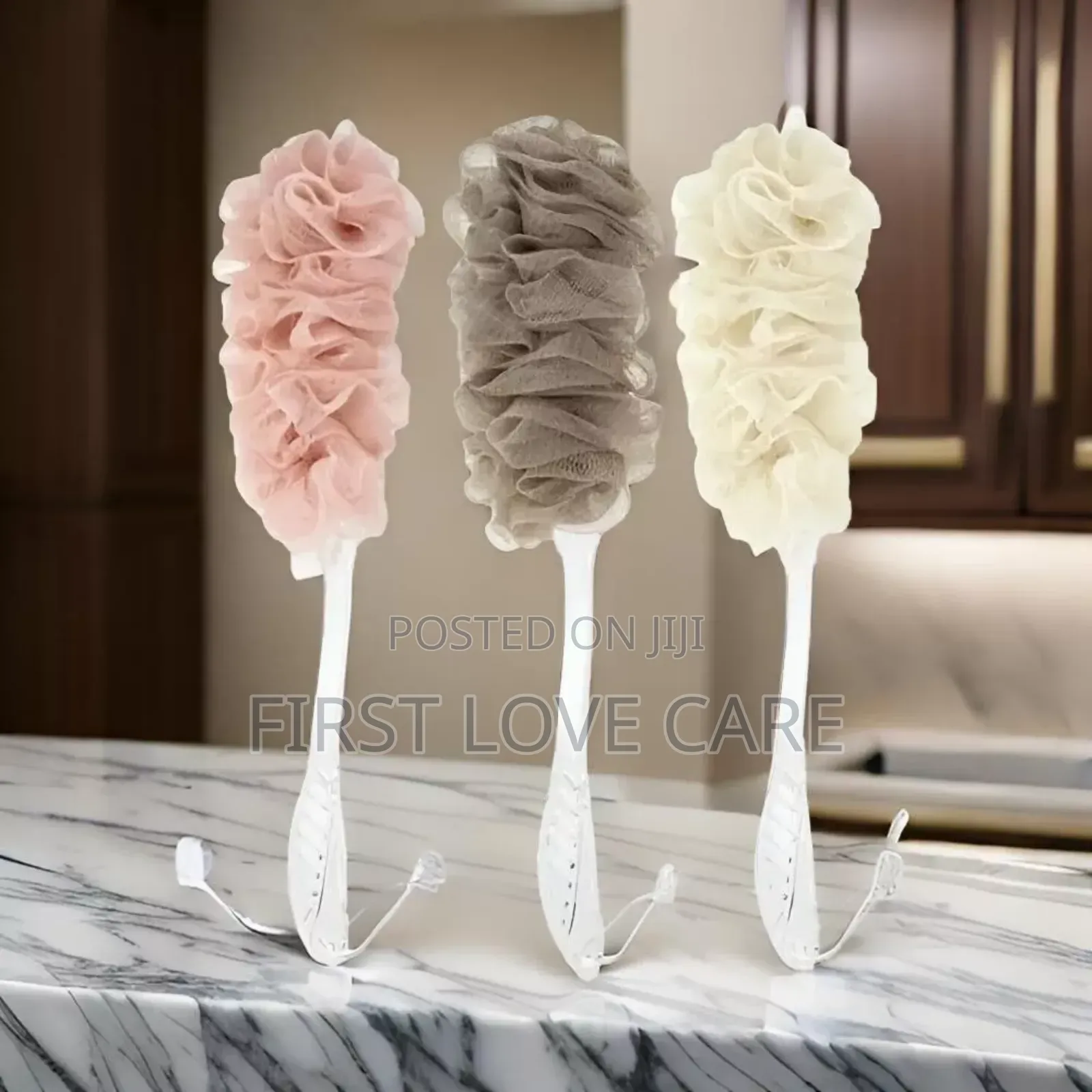 Long Hand Back Scrubber
