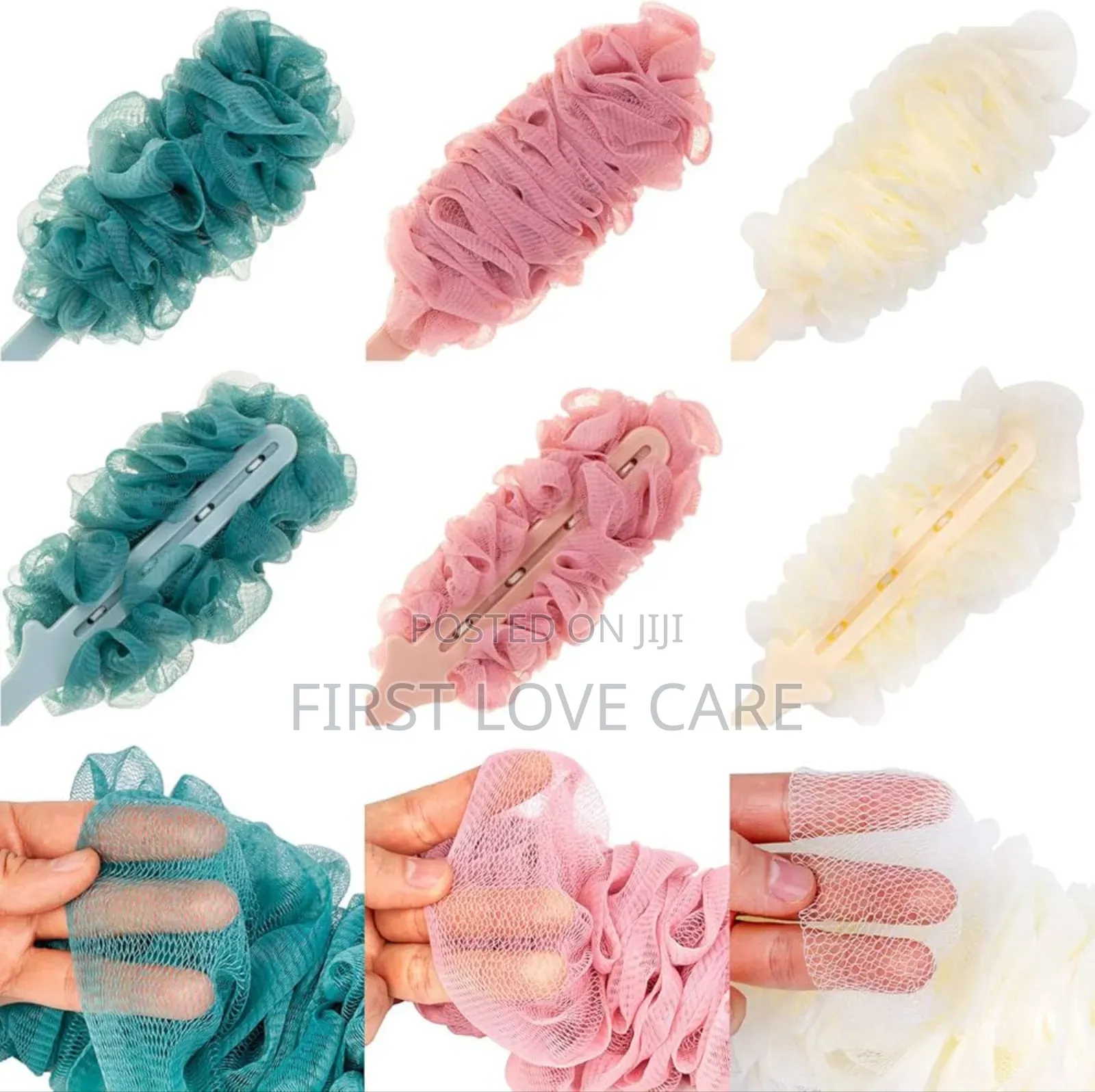 Long Hand Back Scrubber