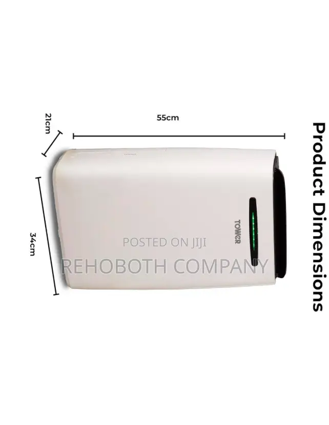 Tower 20 Litre Dehumidifier With 24 Hour Timer