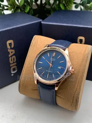 Photo - Authentic Genuine Leather Casio Analog Watch
