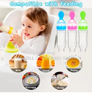 Silicon Baby Feeding Spoon