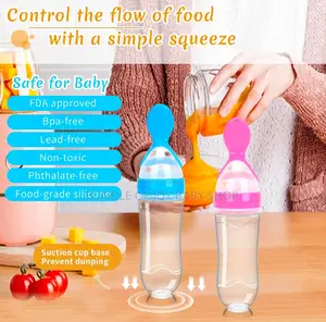 Silicon Baby Feeding Spoon