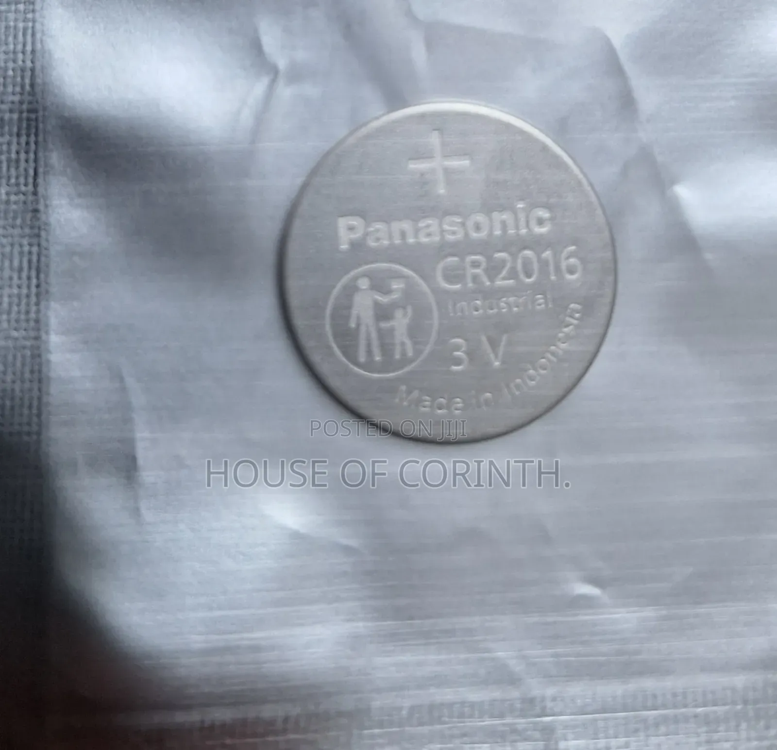 Car Ey Fob Battery - Cr2016. Panasonic