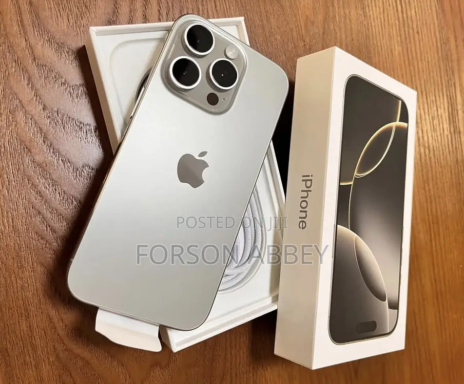 New Apple iPhone 16 Pro Max 256 GB Gold